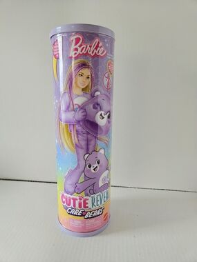 Barbie Cutie Reveal Care Bears Plush - Purple